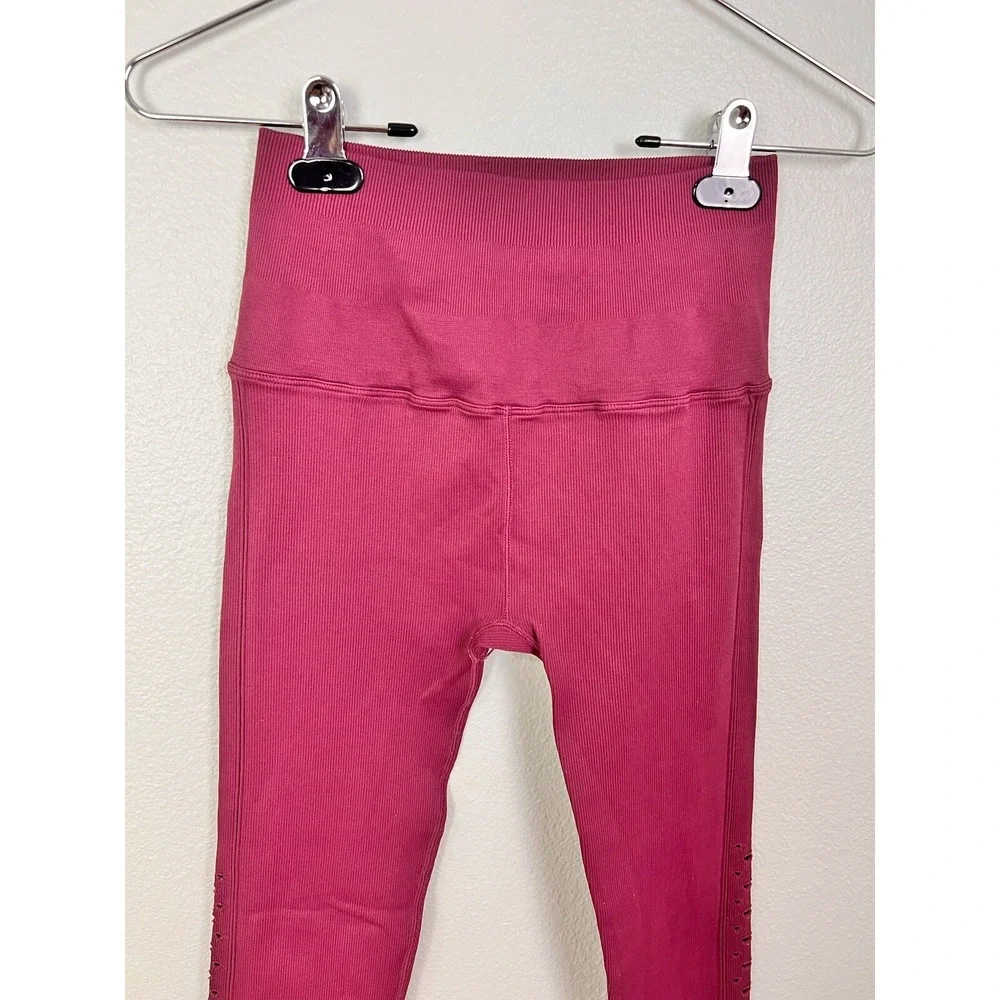 Women's Spiritual Gangster Self Love High Waisted Leggings‎ Mauve Sz XS/S